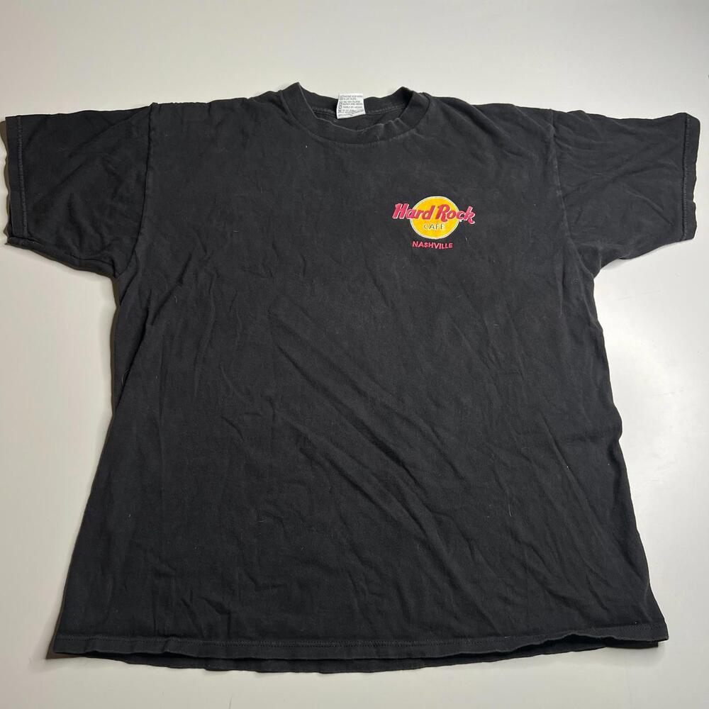 Vintage Hard Rock Cafe Nashville CMA Awards 1997 T-Shirt USA XL Black